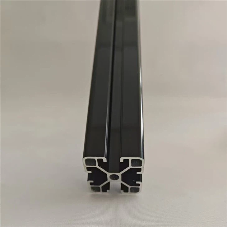 Extruded Aluminium Black Anodizing Profiles For Window And Door