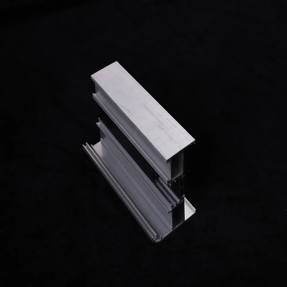 The Billets Of Extruded Aluminum Profiles Are Applied To Building Materials Doors And Windows
